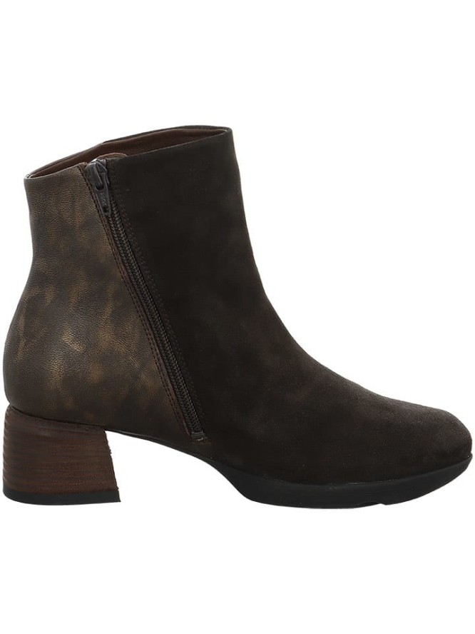 Think! Skórzane botki w kolorze brązowym rozmiar: 36