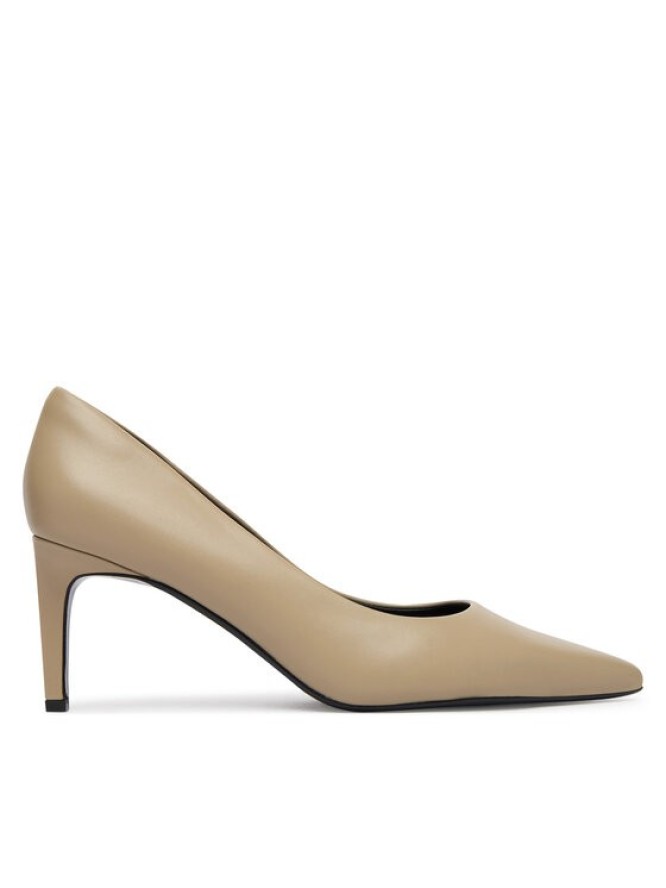 Calvin Klein Szpilki Ess Stiletto 70 HW0HW02607 Beżowy