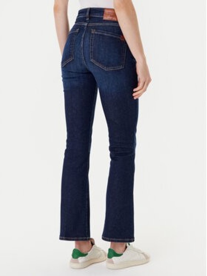 Weekend Max Mara Jeansy Rapallo 2525186021 Granatowy Straight Fit