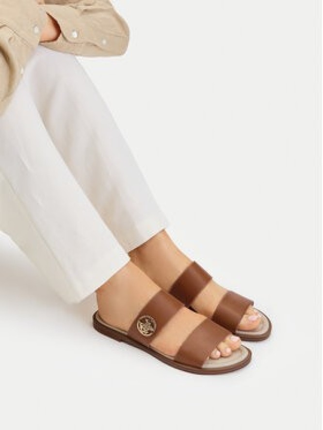 Beverly Hills Polo Club Klapki CEO-HY58110-1 Brązowy