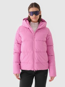 4F Kurtka narciarska membrana NeoDry 5000 damska - różowa L
