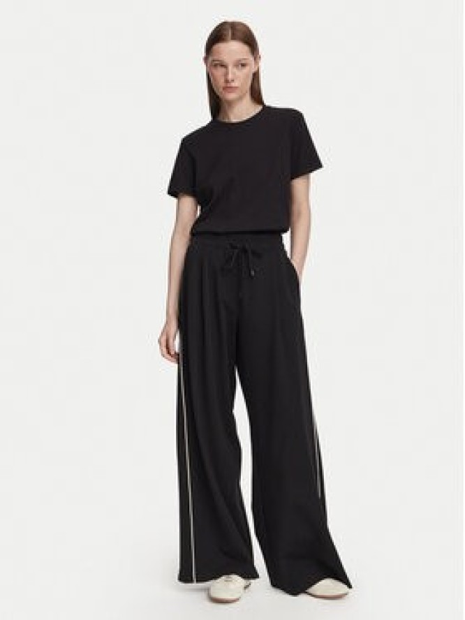 Weekend Max Mara Spodnie dresowe Godezia 2625786021 Czarny Relaxed Fit