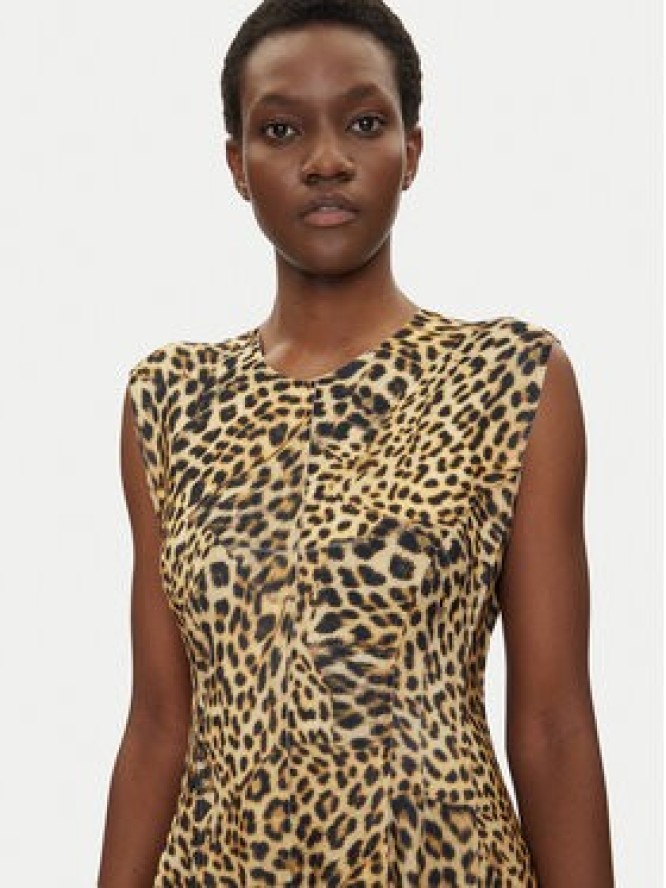 NORMA KAMALI Sukienka codzienna Grace KK4243PL179656 Brązowy Regular Fit