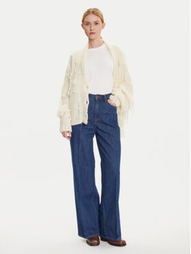 Lee Jeansy Stella 112107279 Granatowy Wide Leg