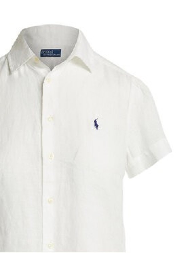 Polo Ralph Lauren Koszula 211973366505 Biały Regular Fit