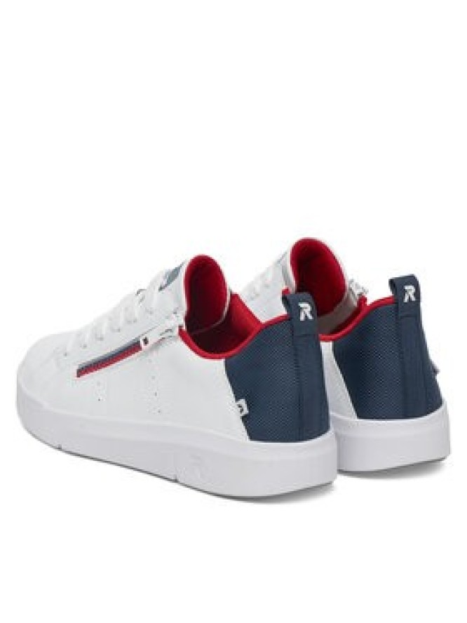 Rieker Revolution Lifestyle Sneakersy 41906-80 Biały