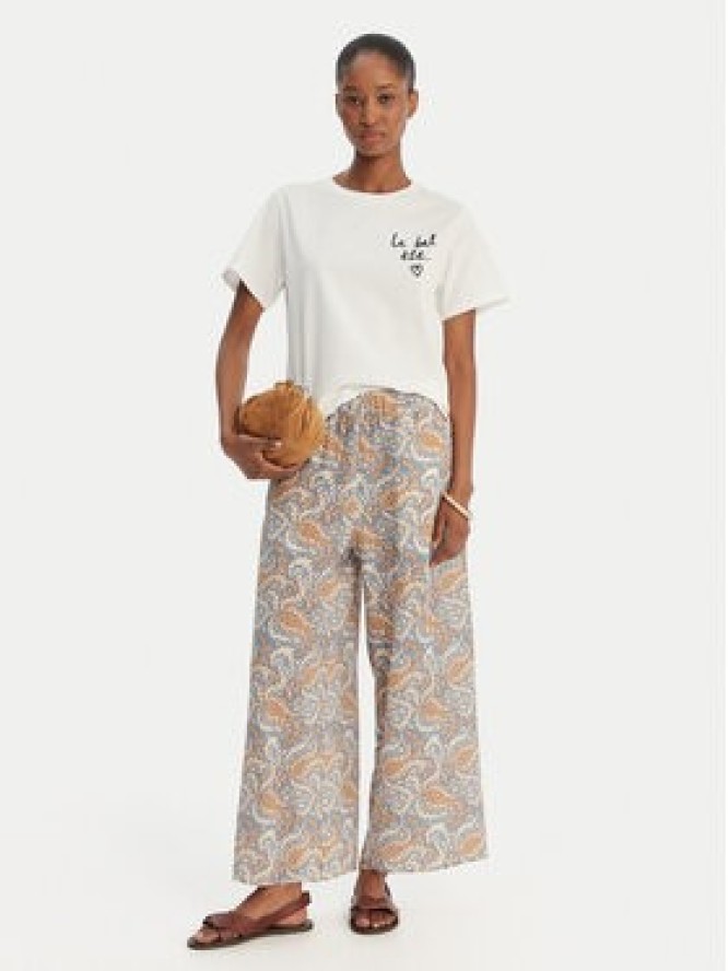 Weekend Max Mara T-Shirt Bora 2615971042 Biały Regular Fit