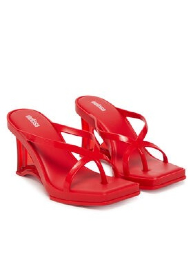 Melissa Japonki Melissa Glass Heel Ad 35801 Czerwony