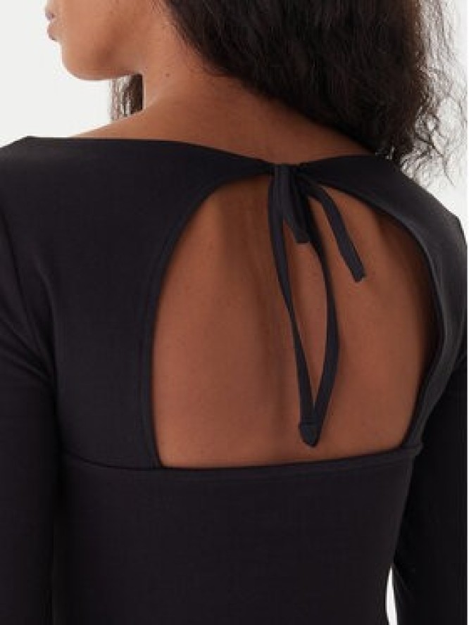 Tommy Jeans Bluzka DW0DW21548 Czarny Slim Fit