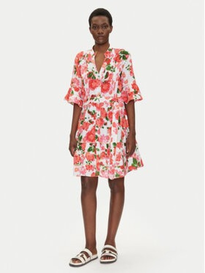 Iconique Sukienka letnia IC25-045 Kolorowy Relaxed Fit