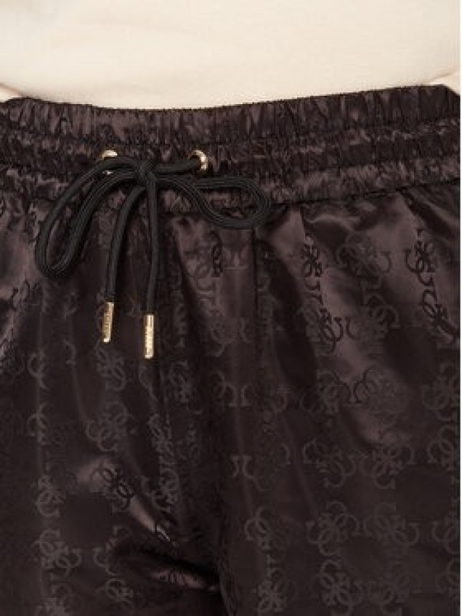 Guess Spodnie dresowe V5YB14 WHFU0 Czarny Regular Fit