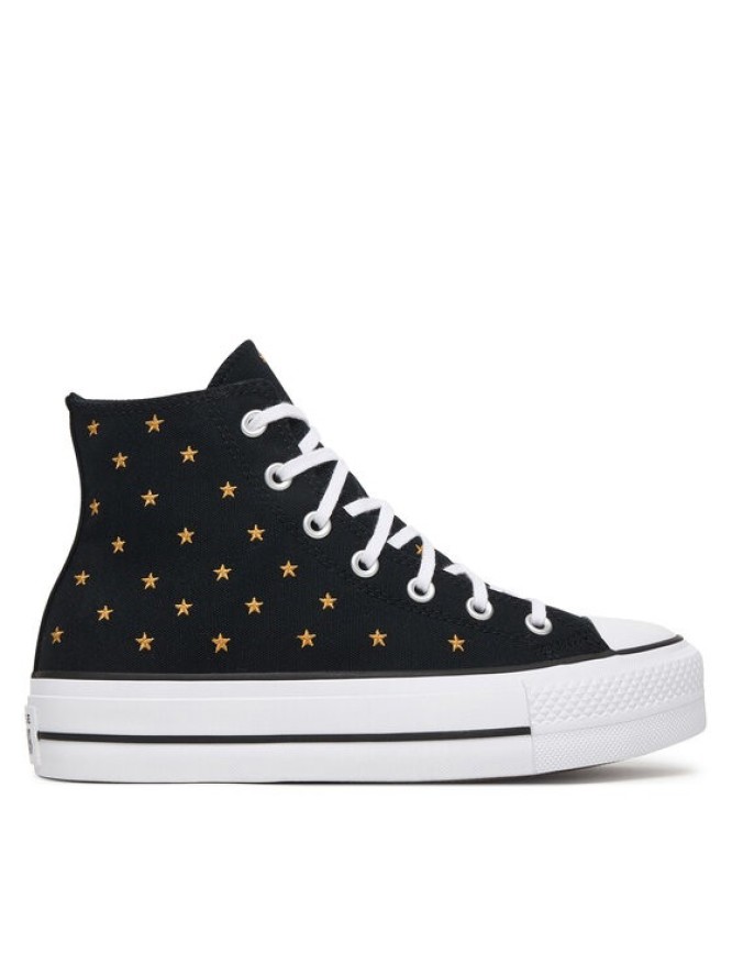 Converse Trampki Chuck Taylor All Star Lift Platform Embroidered Stars A16113C Czarny