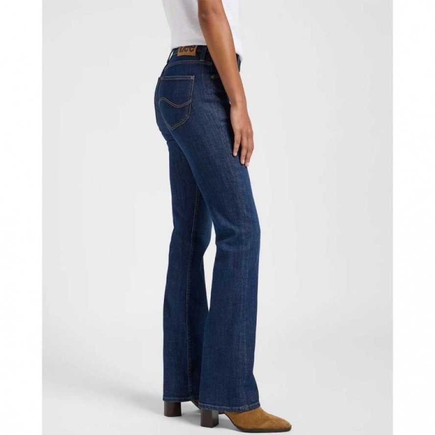 DAMSKIE SPODNIE JEANSOWE LEE BREESE BOOT FUTURE VISION 112363796