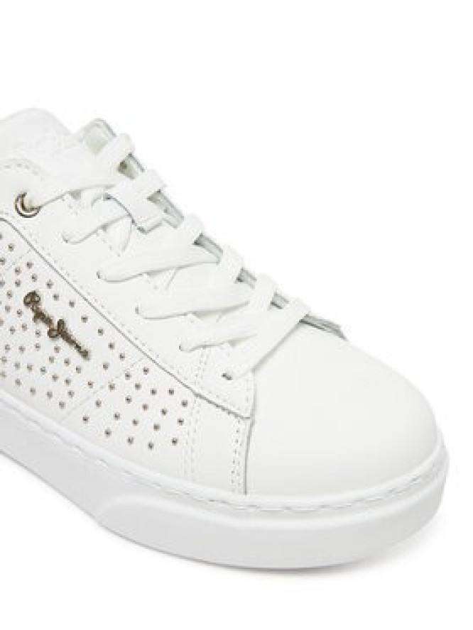 Pepe Jeans Sneakersy Eaton Gala PLS00039 Biały