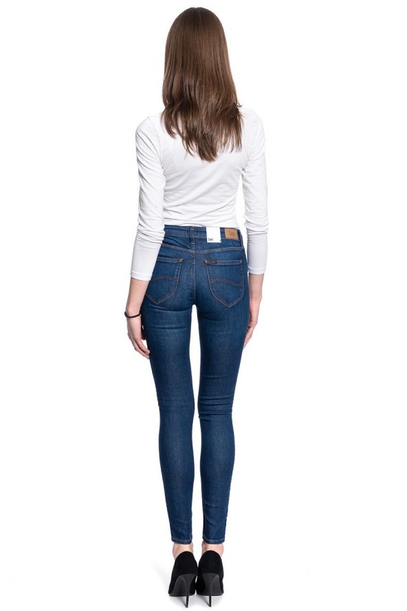 LEE JODEE DAMSKIE SPODNIE JEANSOWE DARK ARTISTICO L529MFOB 112112053