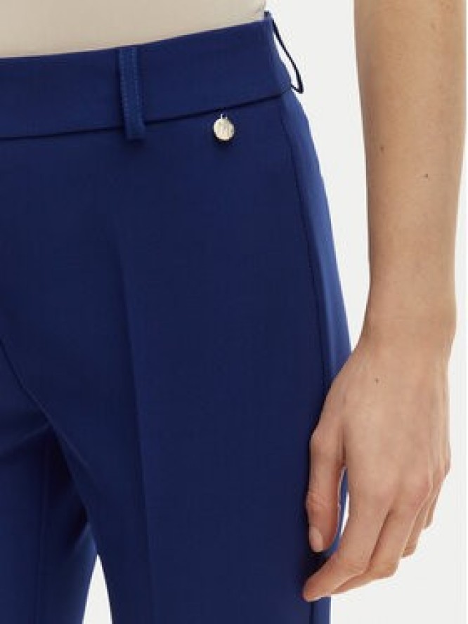 Maryley Spodnie materiałowe 26EB52Z/43FR Granatowy Regular Fit