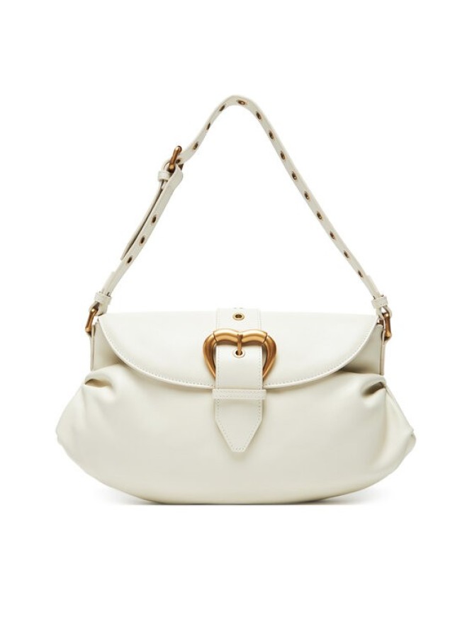 PINKO Torebka Jolene Shoulder Classic PE 25 PLTT 102801 A270 Biały