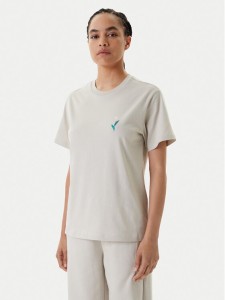 adidas T-Shirt House of Tiro Graphic JM4358 Beżowy Regular Fit