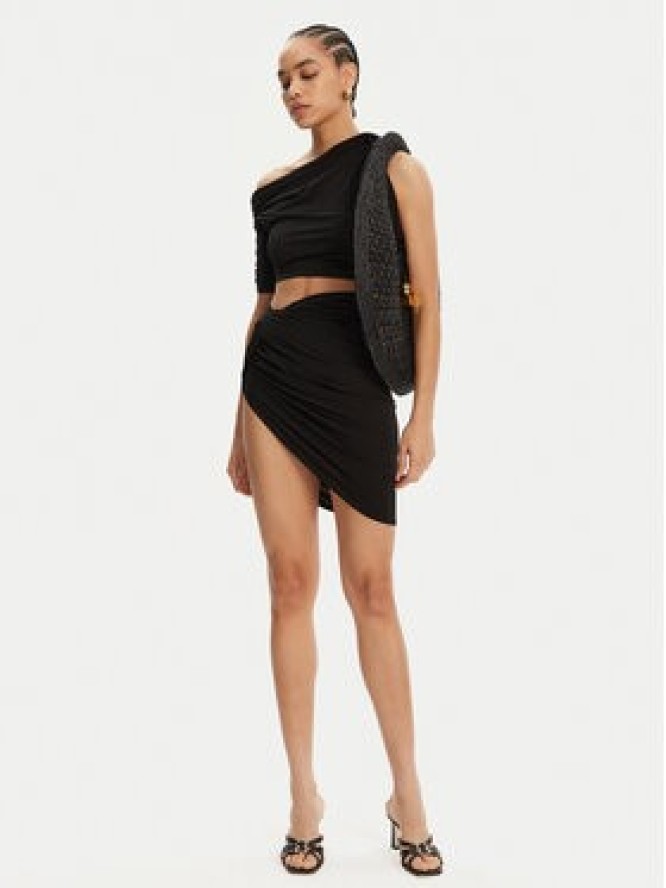 JACQUEMUS Spódnica mini 243SK064-2381 Czarny Regular Fit