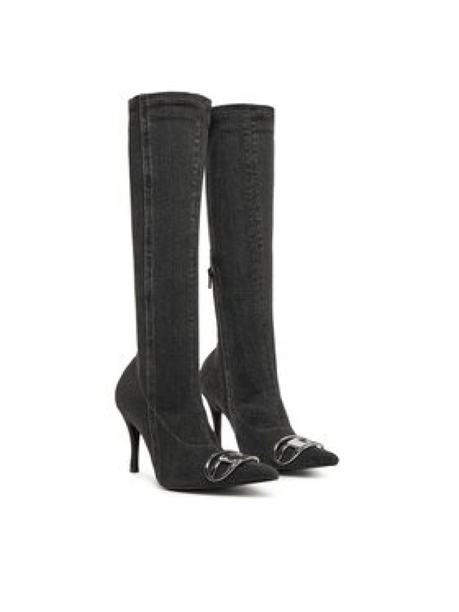 Diesel Kozaki D-Venus Kb D Y03366 P6901 T8013 Czarny