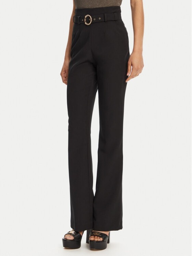 Just Cavalli Spodnie materiałowe 78PAA130 Czarny Slim Fit