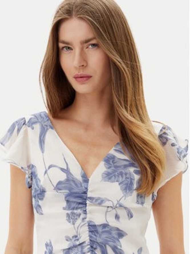 Guess Bluzka W5GH86 WCWF2 Biały Classic Fit