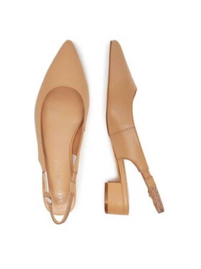 Sergio Bardi Czółenka WYL4138-1Z-SB Beżowy