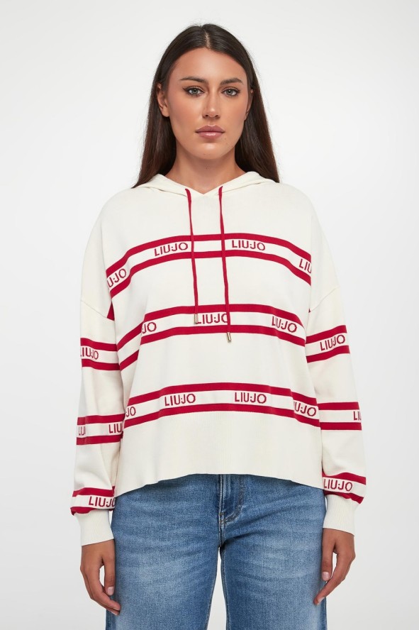 Sweter damski z kapturem LIU JO