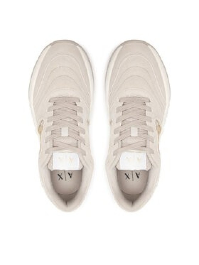 Armani Exchange Sneakersy XW003072 AF27081 MZ991 Beżowy jasny