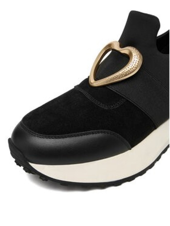 Eva Minge Sneakersy EO-HOLLY-022-1-A10 Czarny