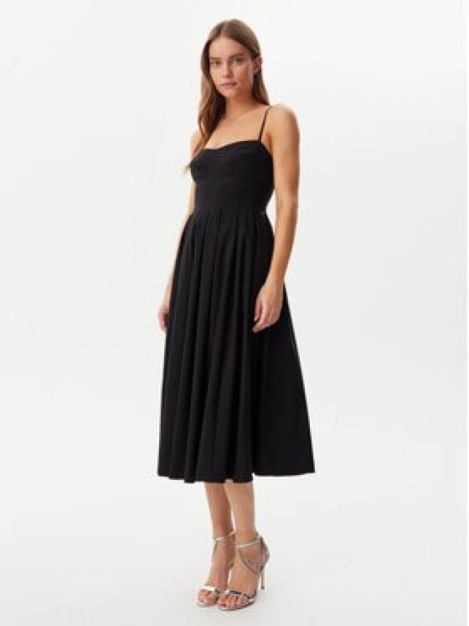 Guess Sukienka koktajlowa W5GK61 WGMR2 Czarny Regular Fit