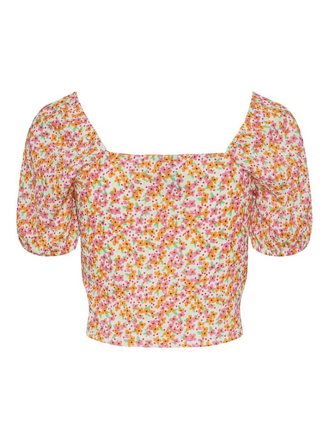 Pieces Bluzka w kolorze pomarańczowym rozmiar: L