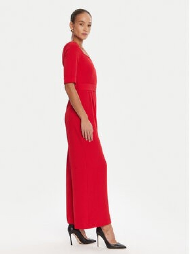 Rinascimento Kombinezon CFC0125323003 Czerwony Wide Leg