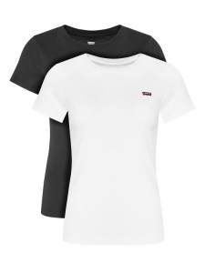 Levi's® Komplet t-shirtów Essential 004AO-0000 Kolorowy Slim Fit