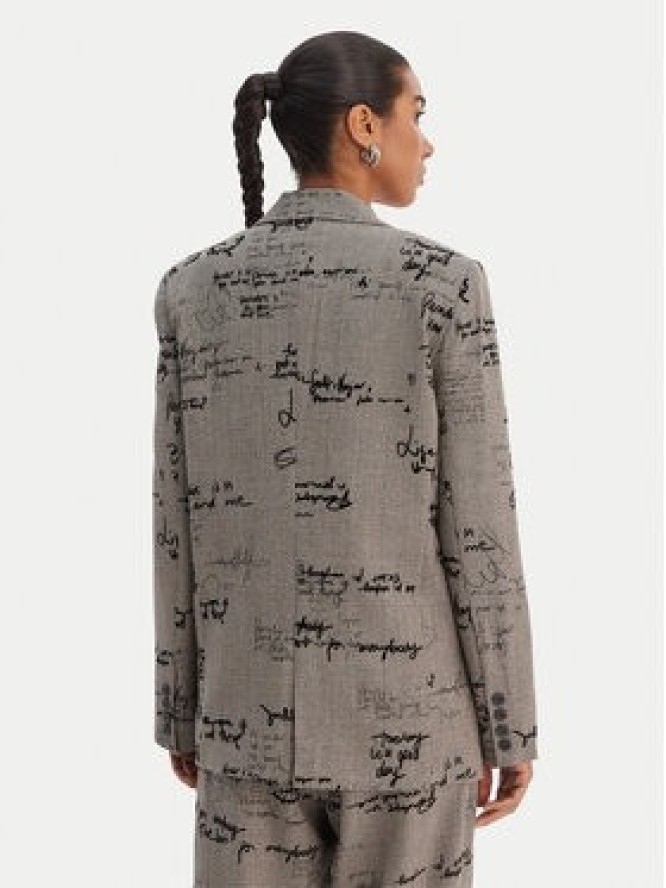 Desigual Marynarka 26SWEW03 Brązowy Regular Fit