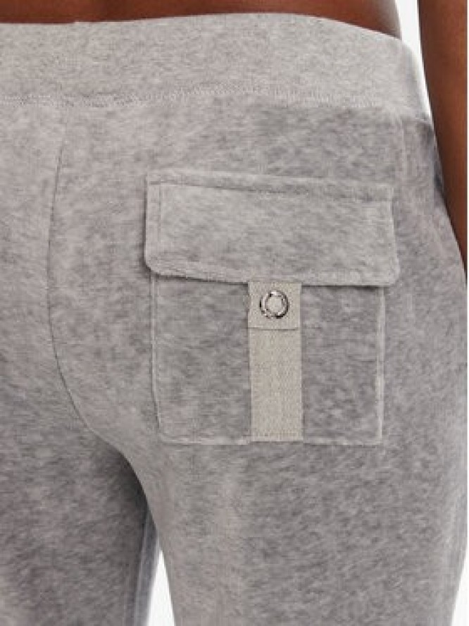 Juicy Couture Spodnie dresowe Caisa JCSEBJ008 Szary Slim Fit