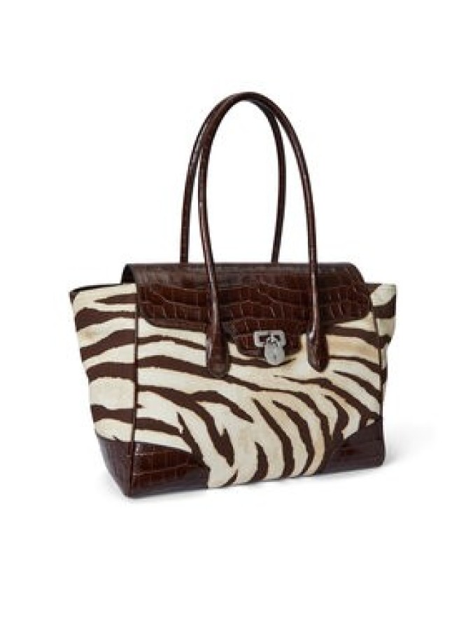 LAUREN RALPH LAUREN Torebka 431969469001 Brązowy