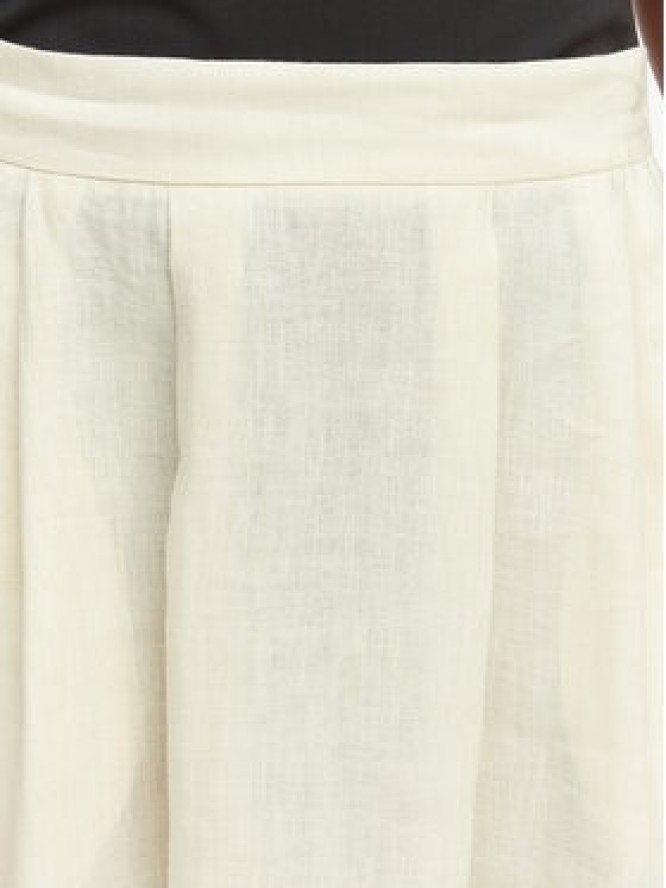 Marella Spódnica trapezowa Biada 2615101082 Écru Regular Fit