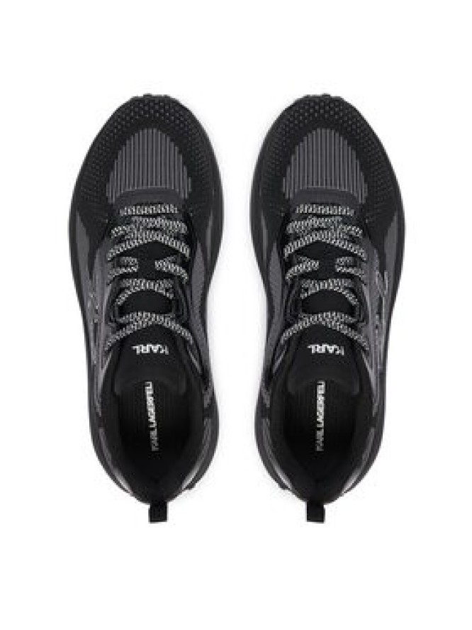 KARL LAGERFELD Sneakersy Krista KL64126 Czarny