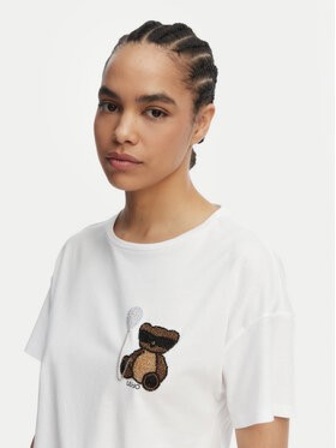 Liu Jo T-Shirt WA6414 JS923 Biały Regular Fit