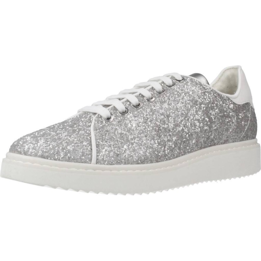 Buty GEOX D THYMAR C Srebrny