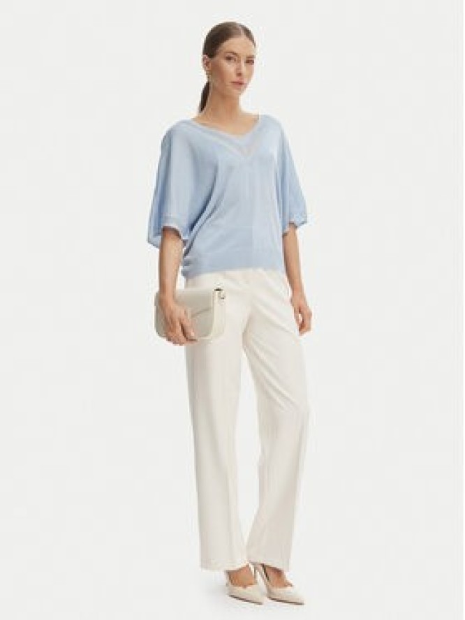 Morgan Bluzka 241-MCHRIS Błękitny Relaxed Fit