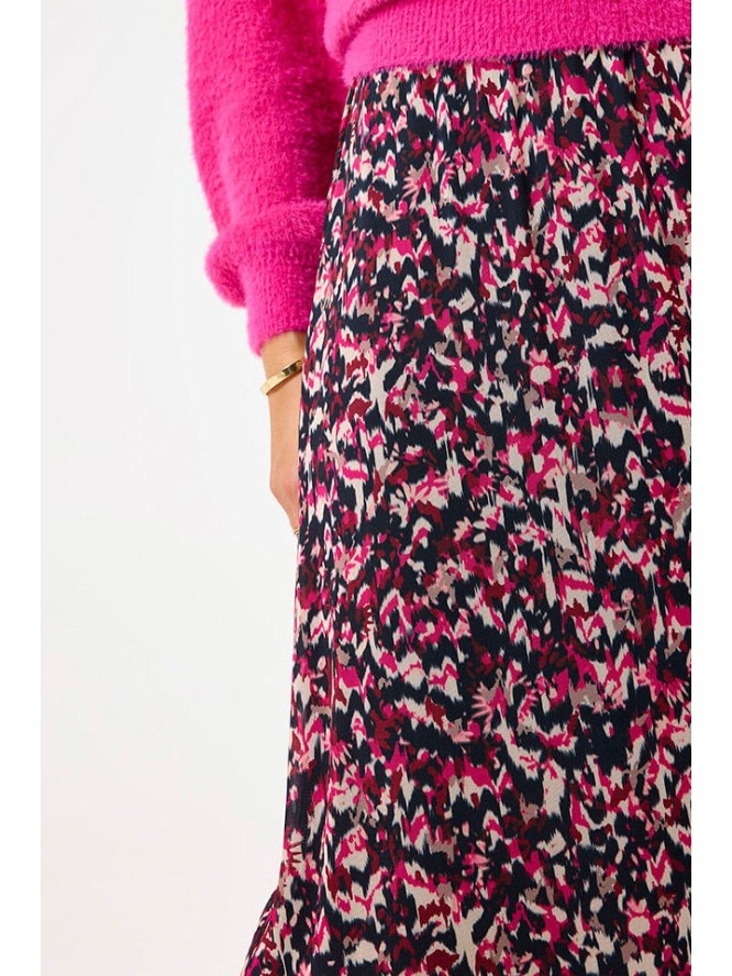 Garcia Spódnica w kolorze różowo-czarnym rozmiar: M