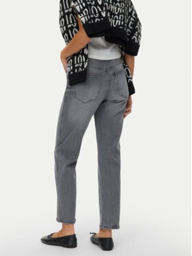 Vero Moda Jeansy Amara 10337794 Szary Straight Fit