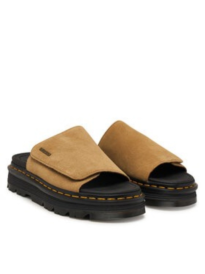 Dr. Martens Klapki Zebzag DM42409200 Brązowy jasny