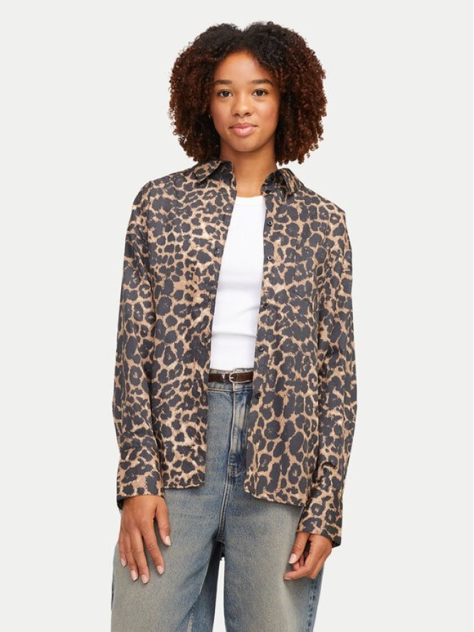 JJXX Koszula Jamie 12200353 Brązowy Relaxed Fit