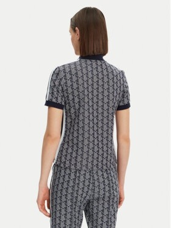 Lacoste Polo DF3364 Granatowy Slim Fit