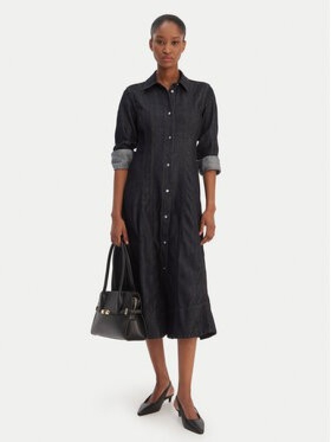 Tommy Hilfiger Sukienka jeansowa WW0WW48520 Granatowy Regular Fit