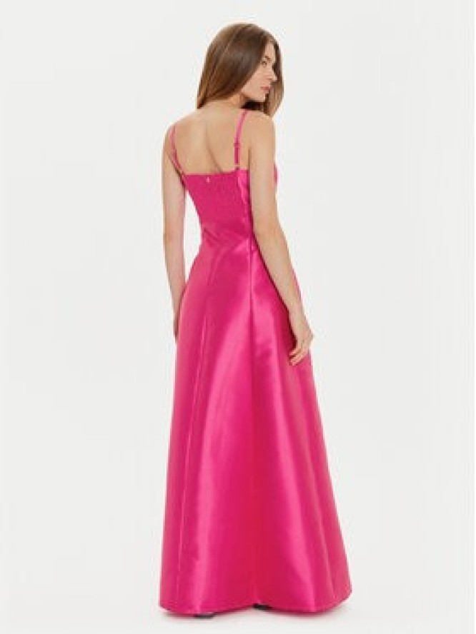 TWINSET Sukienka wieczorowa 242AT2112 Różowy Regular Fit