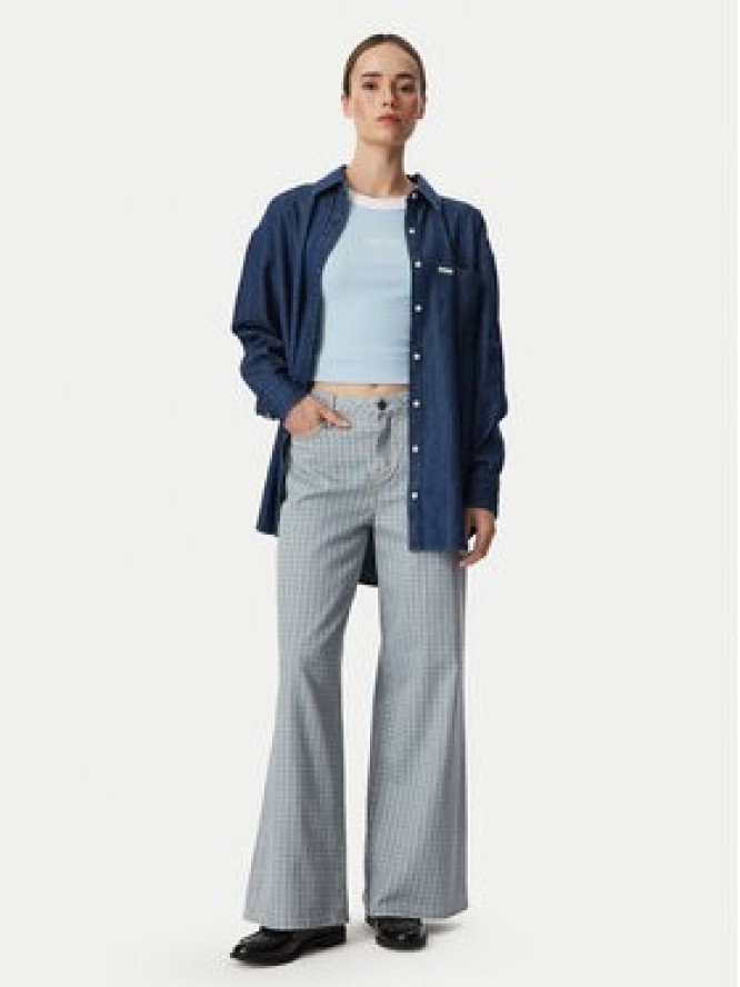 Guess Jeans Koszula jeansowa W6YHC2 D1195 Niebieski Relaxed Fit